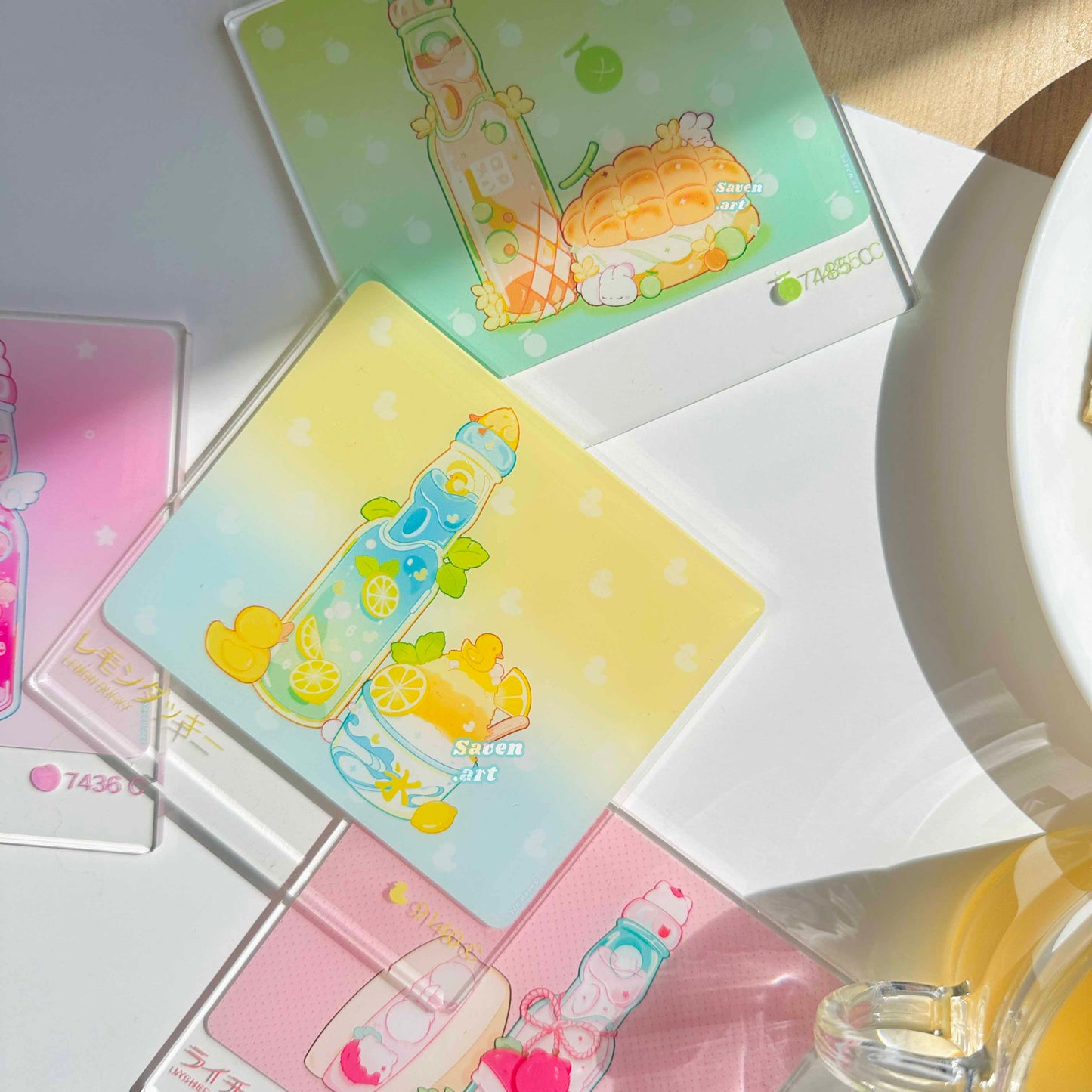 Acrylic Coasters - Dreamy Meals
