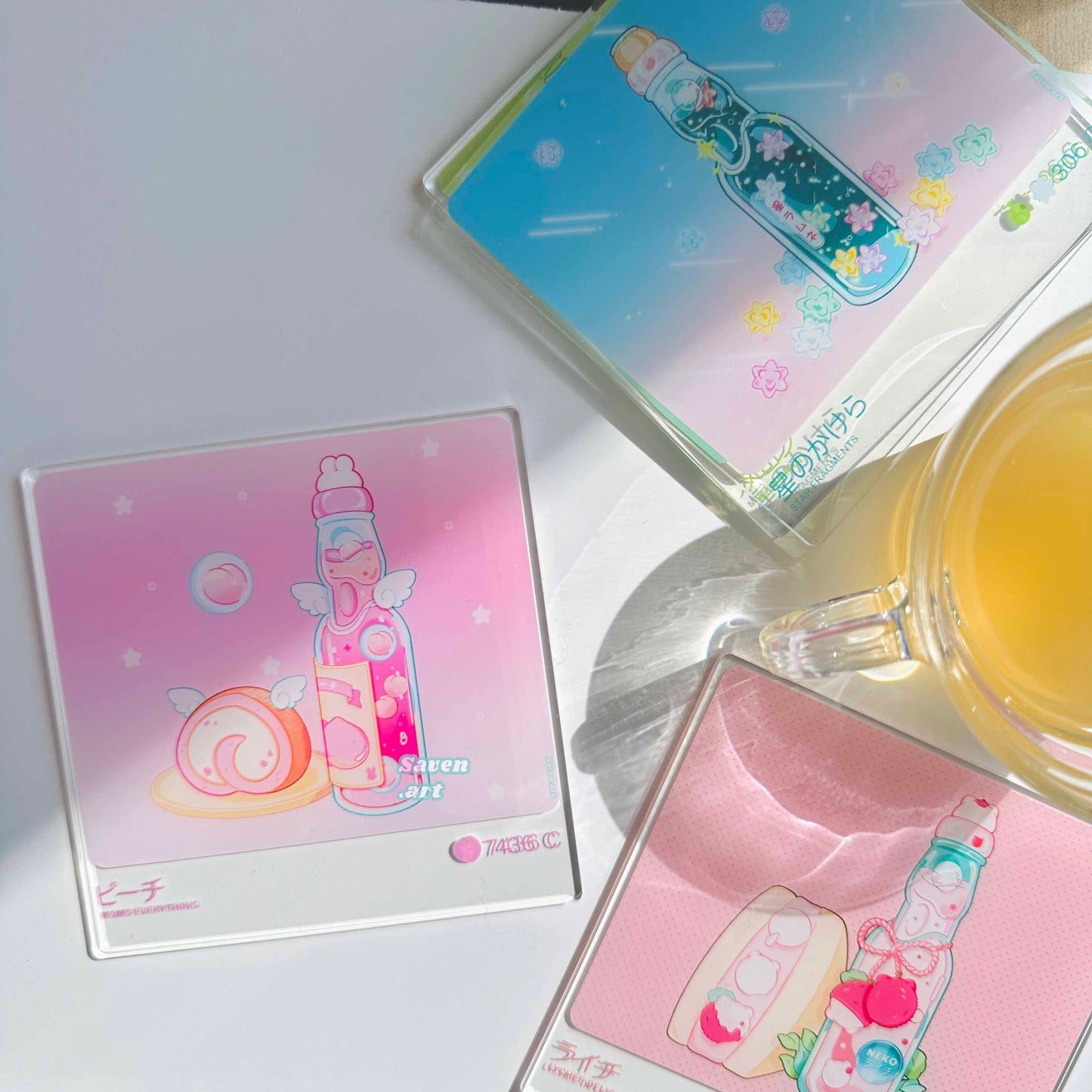 Acrylic Coasters - Dreamy Meals