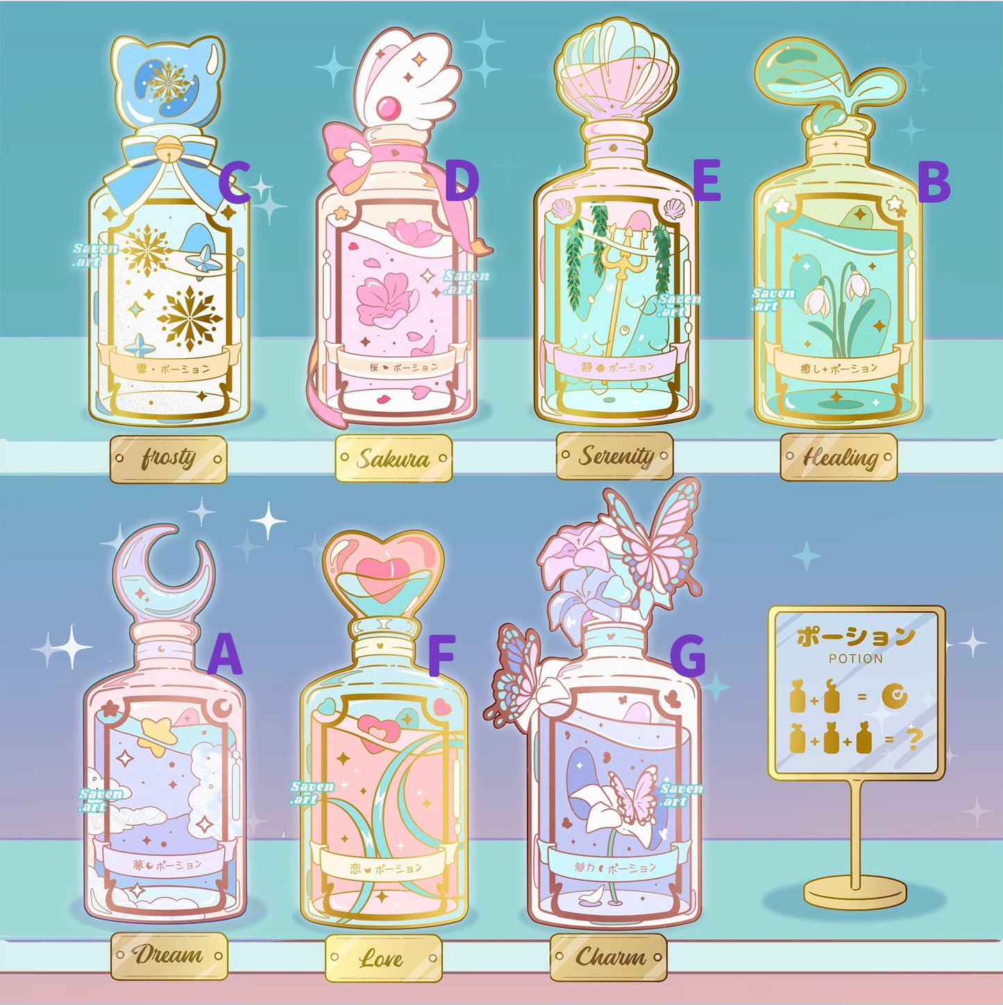 Phone/ Tablet Stand - Enchanted Potions