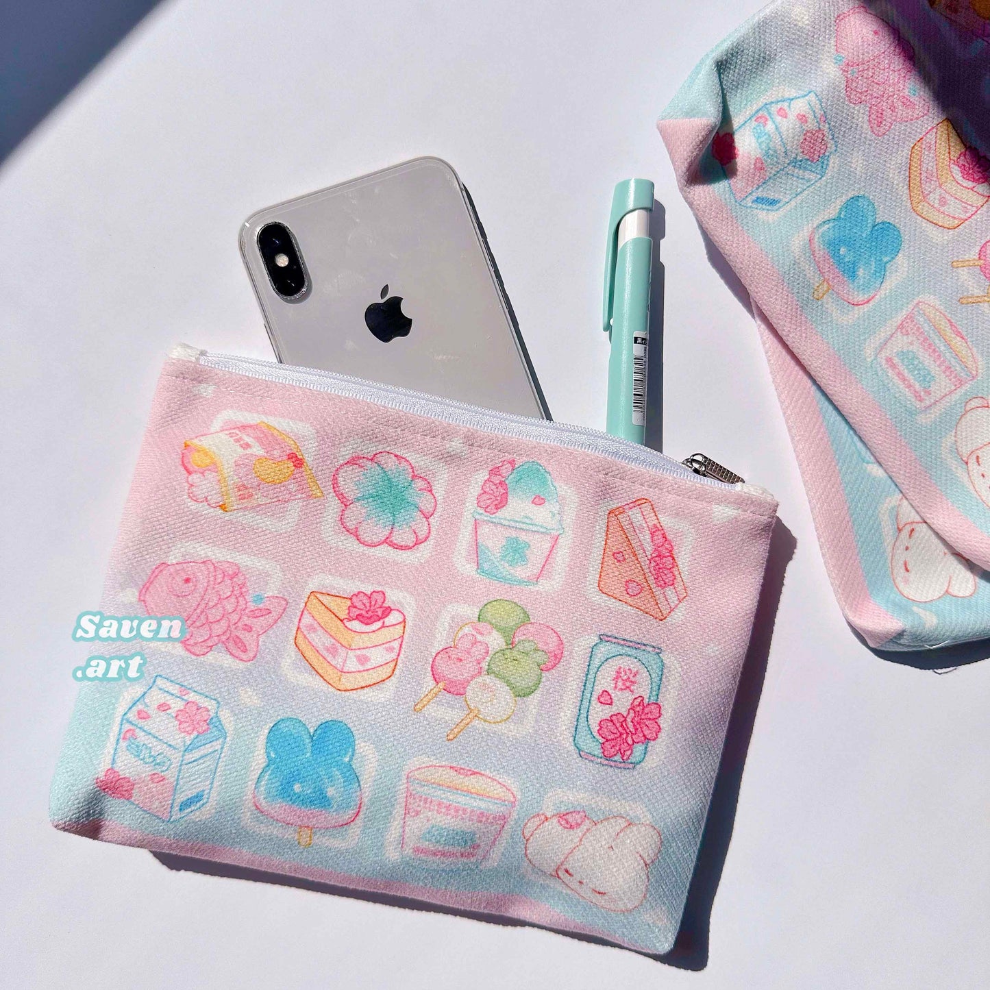 Pouch: Sakura Snacks