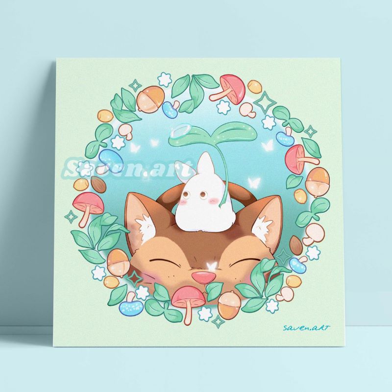 Art Print: Forest Friends