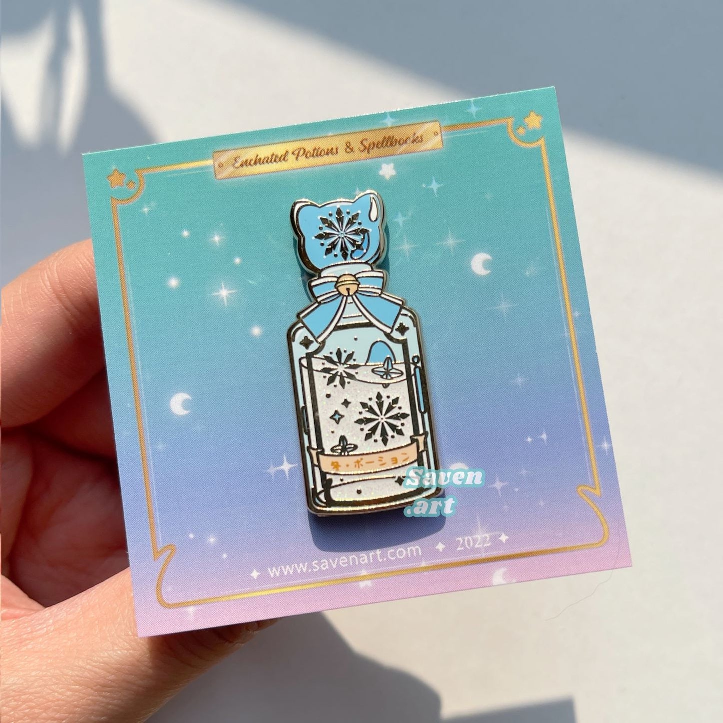Enamel Pin: Frosty Potion