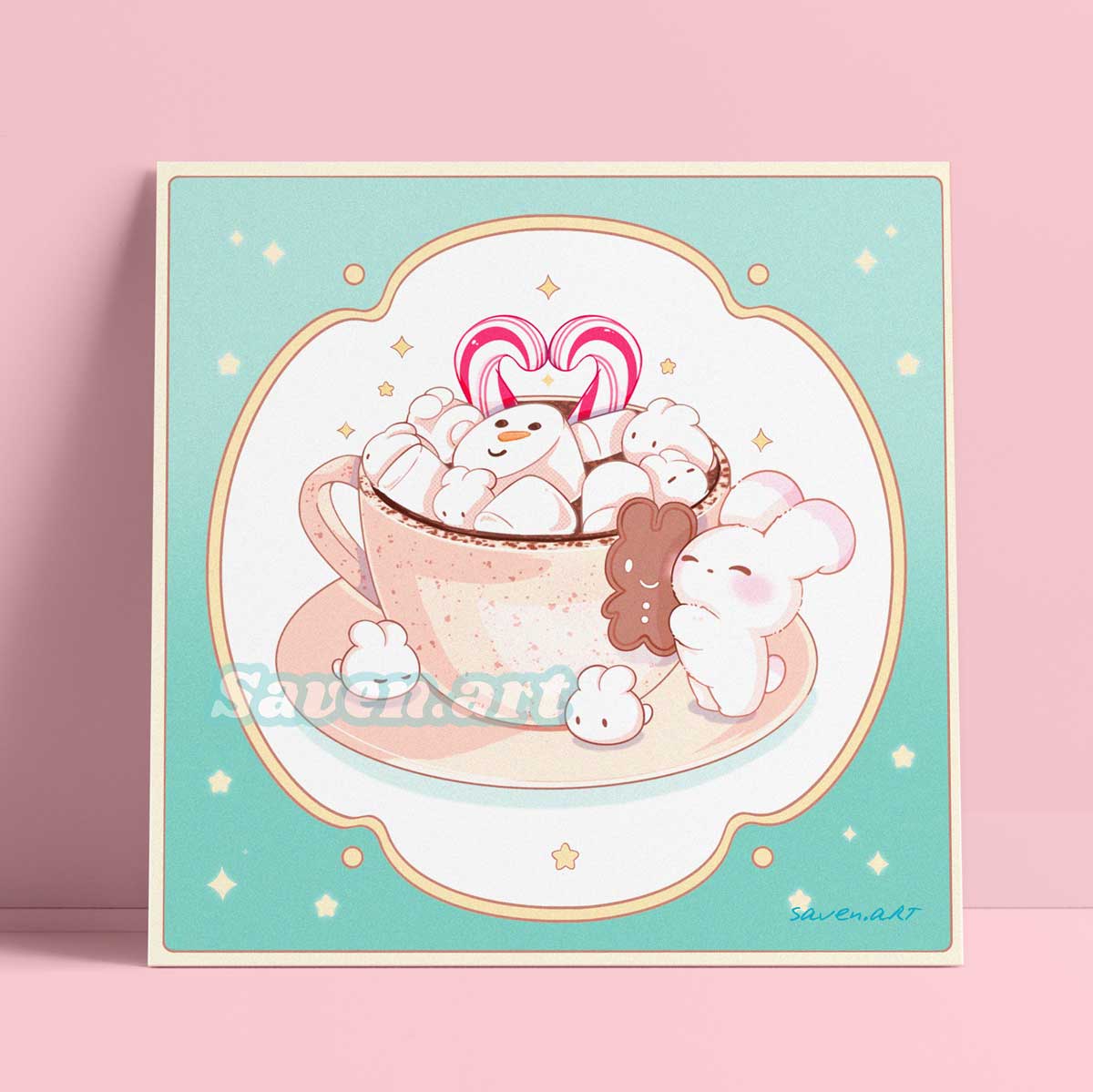 Art Print: AkoBuns' Hot Chocolate