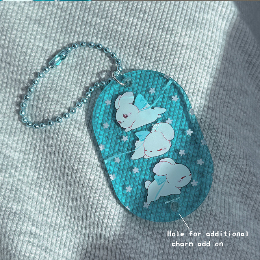 Keychain Acrylic: Sakura AkoBuns