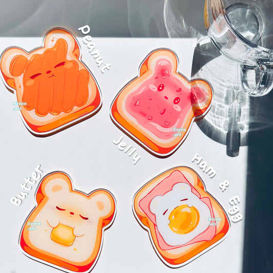 Acrylic Coasters: Beary Toasties