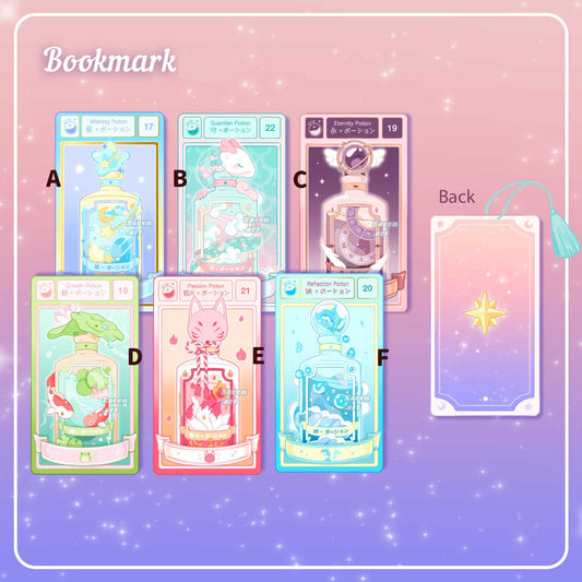 Custom listing for Amy - Bookmarks: 2.0 Potions
