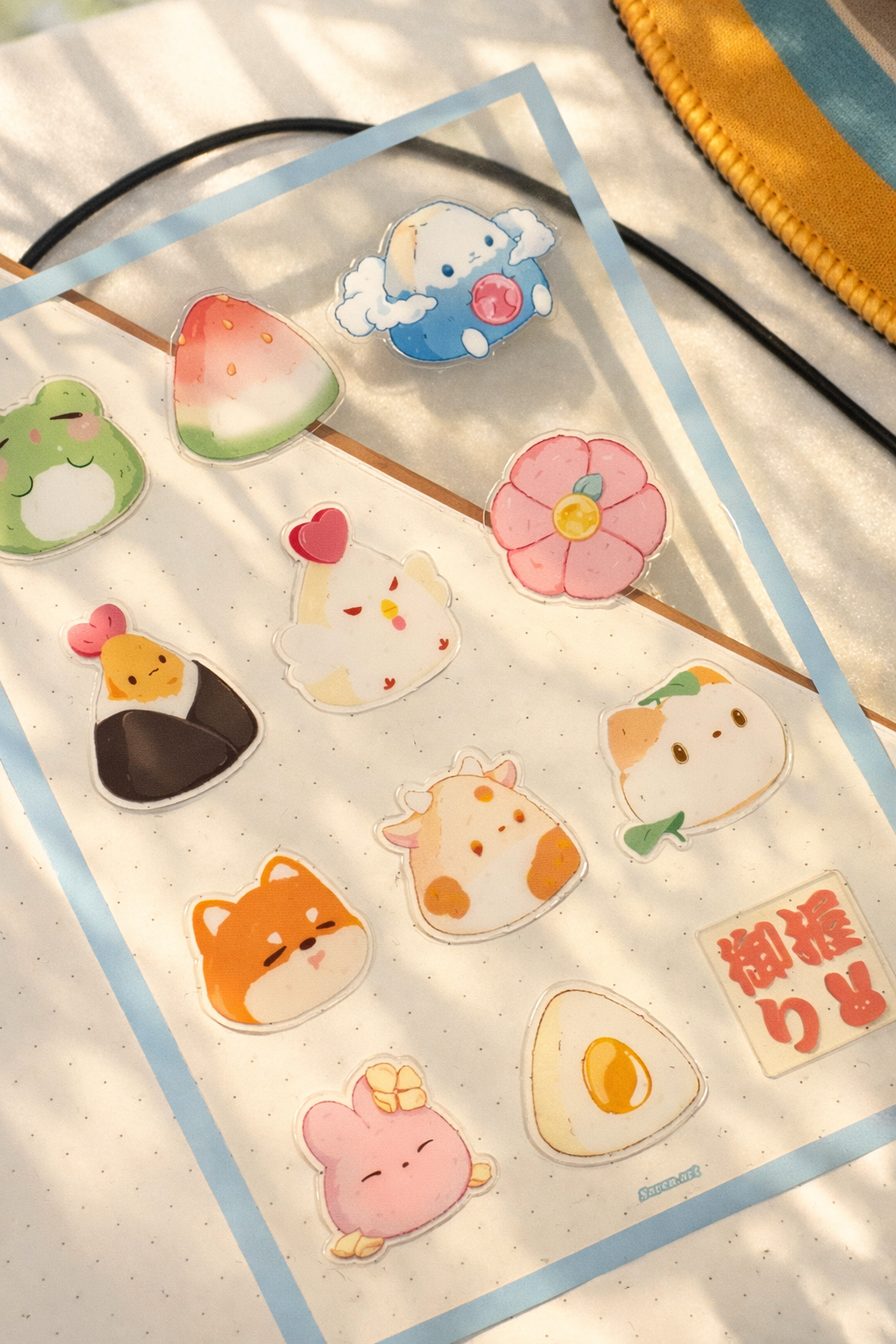 Stickers: Onigiri Sticker Sheet