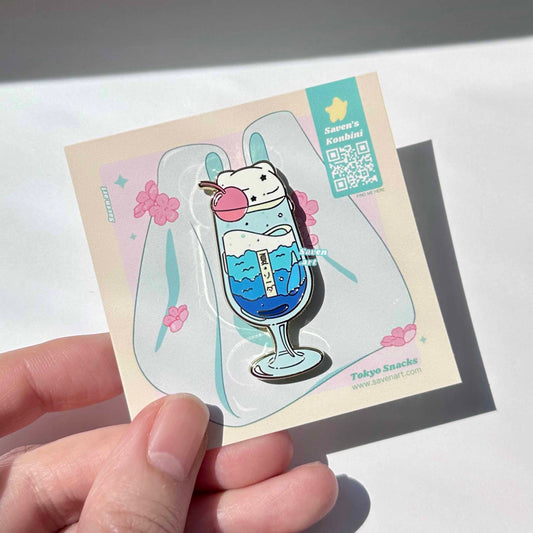 Enamel Pin: Cream Soda