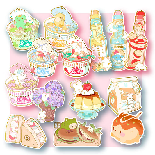 Enamel Pins: Tokyo Snacks 3.0 Bundles