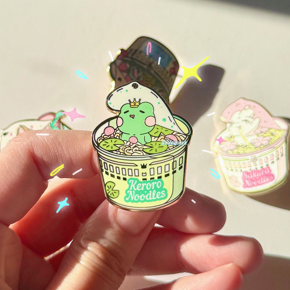 Enamel Pin: Saven Noodles
