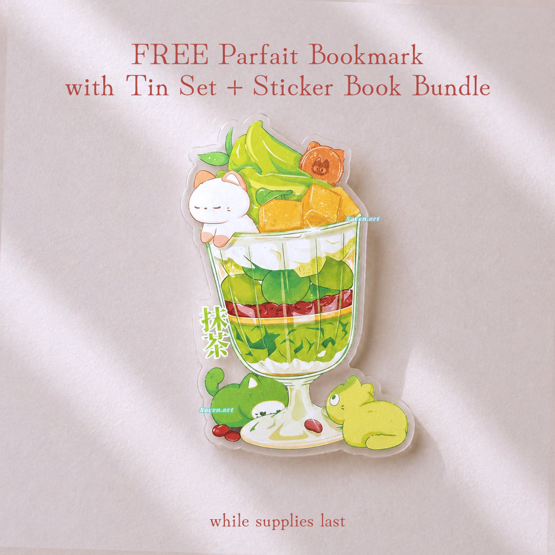 Matcha Parfait Collectible Tin Set