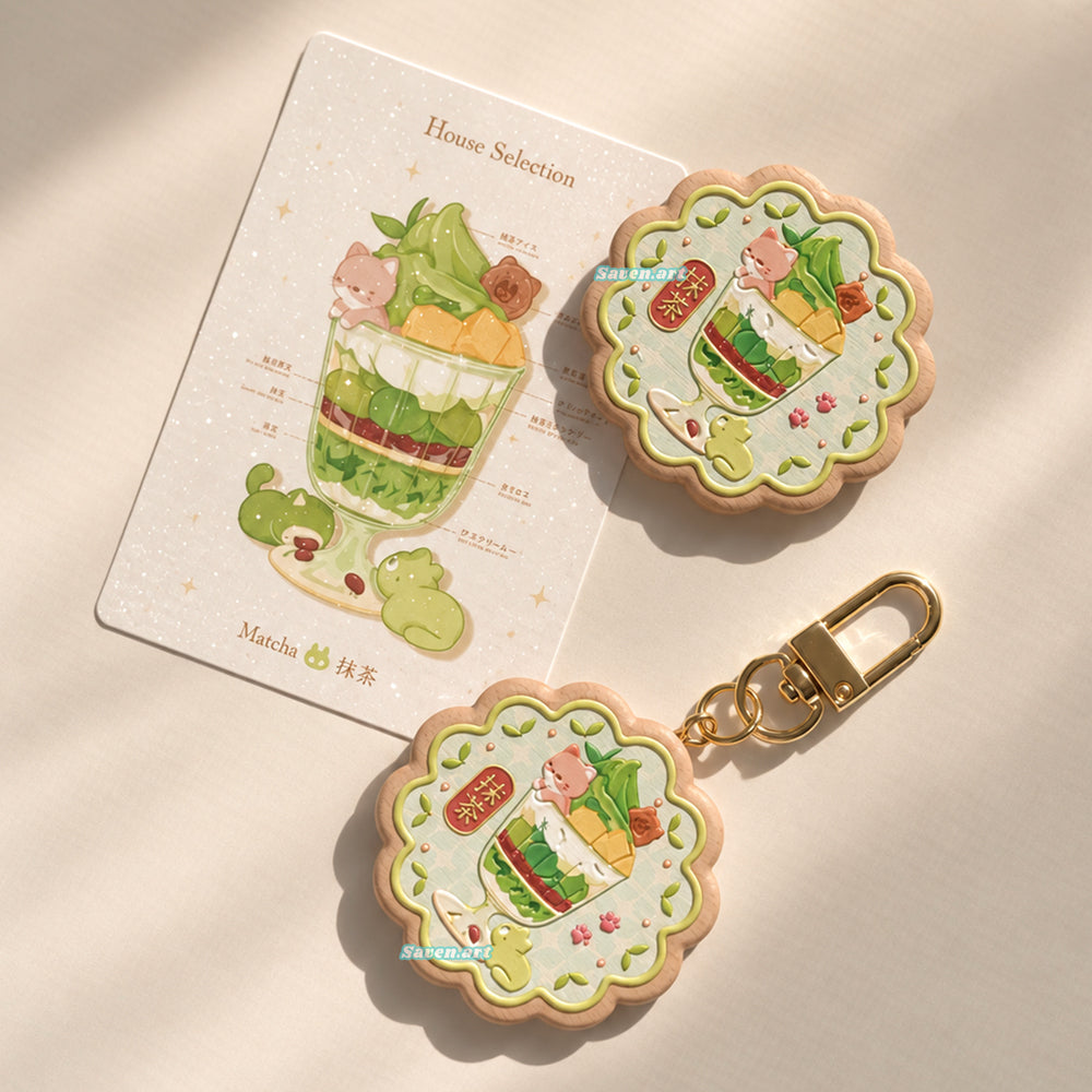 Matcha Parfait Collectible Tin Set