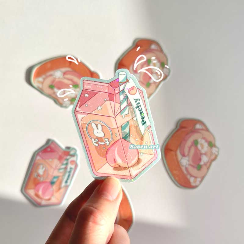 Peach Juice Pin