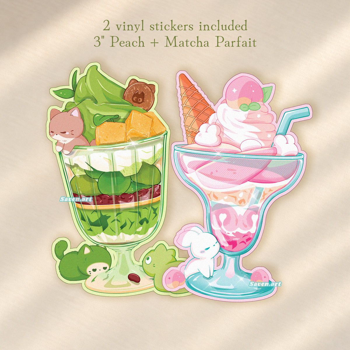 Sticker Book - Parfait Menu