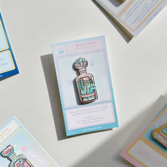 Enamel Pin: Serenity Potion