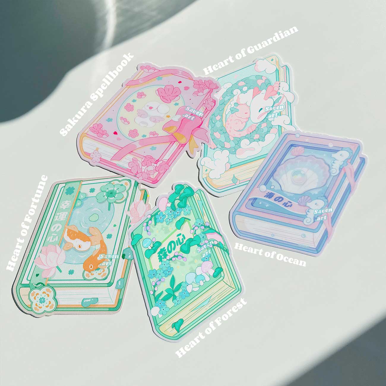 Sticker Set: 2.0 Enchanted Potion and Spell Books