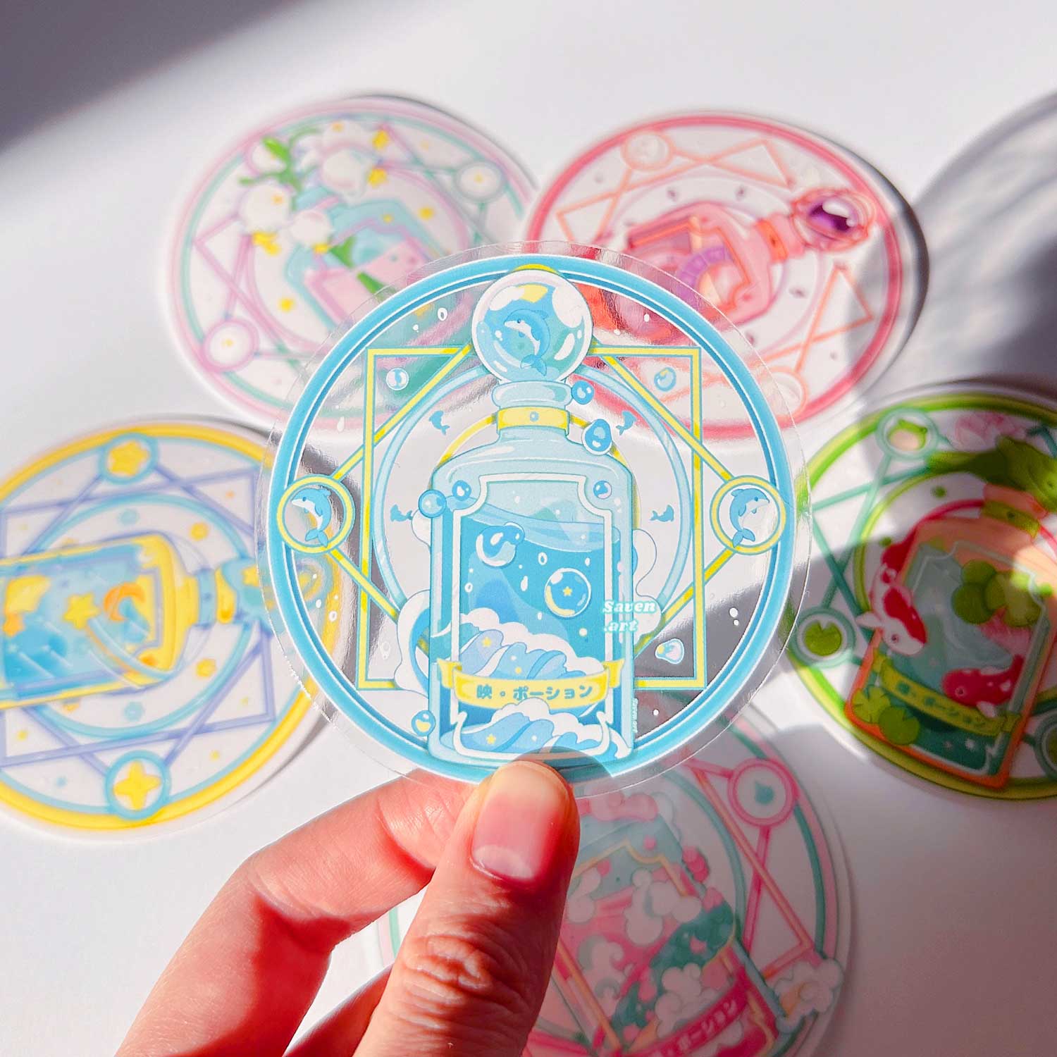 Stickers (Clear) - 2.0 Enchanted Potions – saven.art