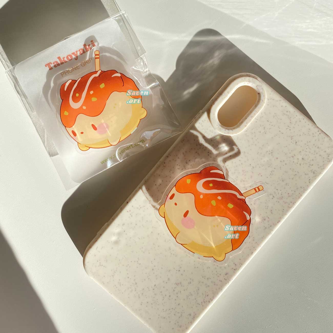 Phone Grip: Tako OR Takoyaki