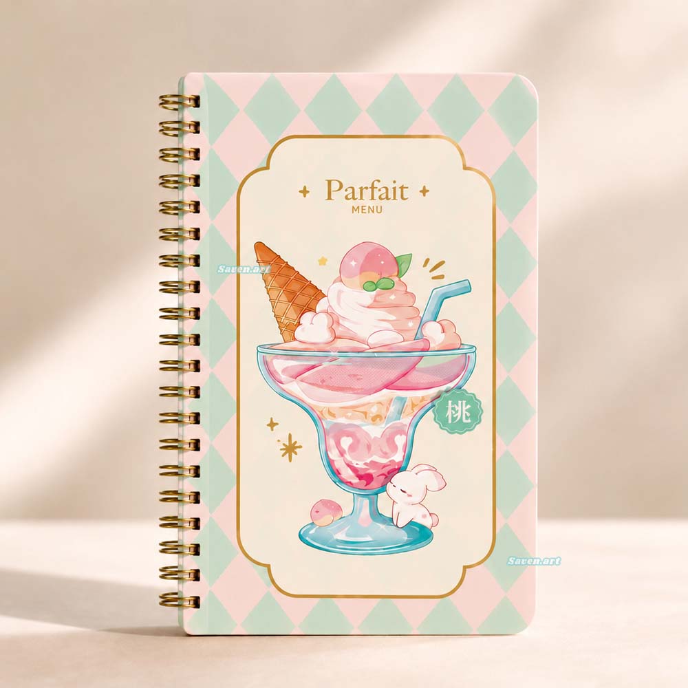 Sticker Book - Parfait Menu