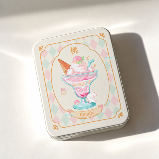 Peach Parfait Collectible Tin Set