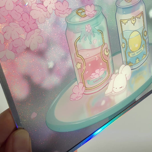 Acrylic Shikishi Print: Magical Sodas