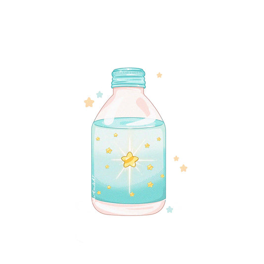 Bottled Coffee: Bi-Monthly (Stickers + Print)