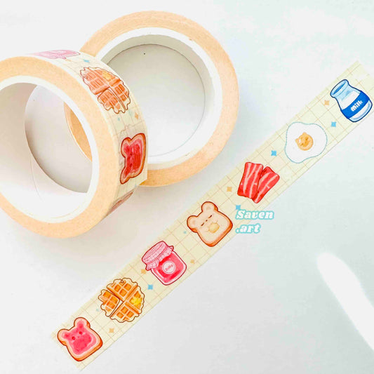 Washi Tape: Breakfast Club