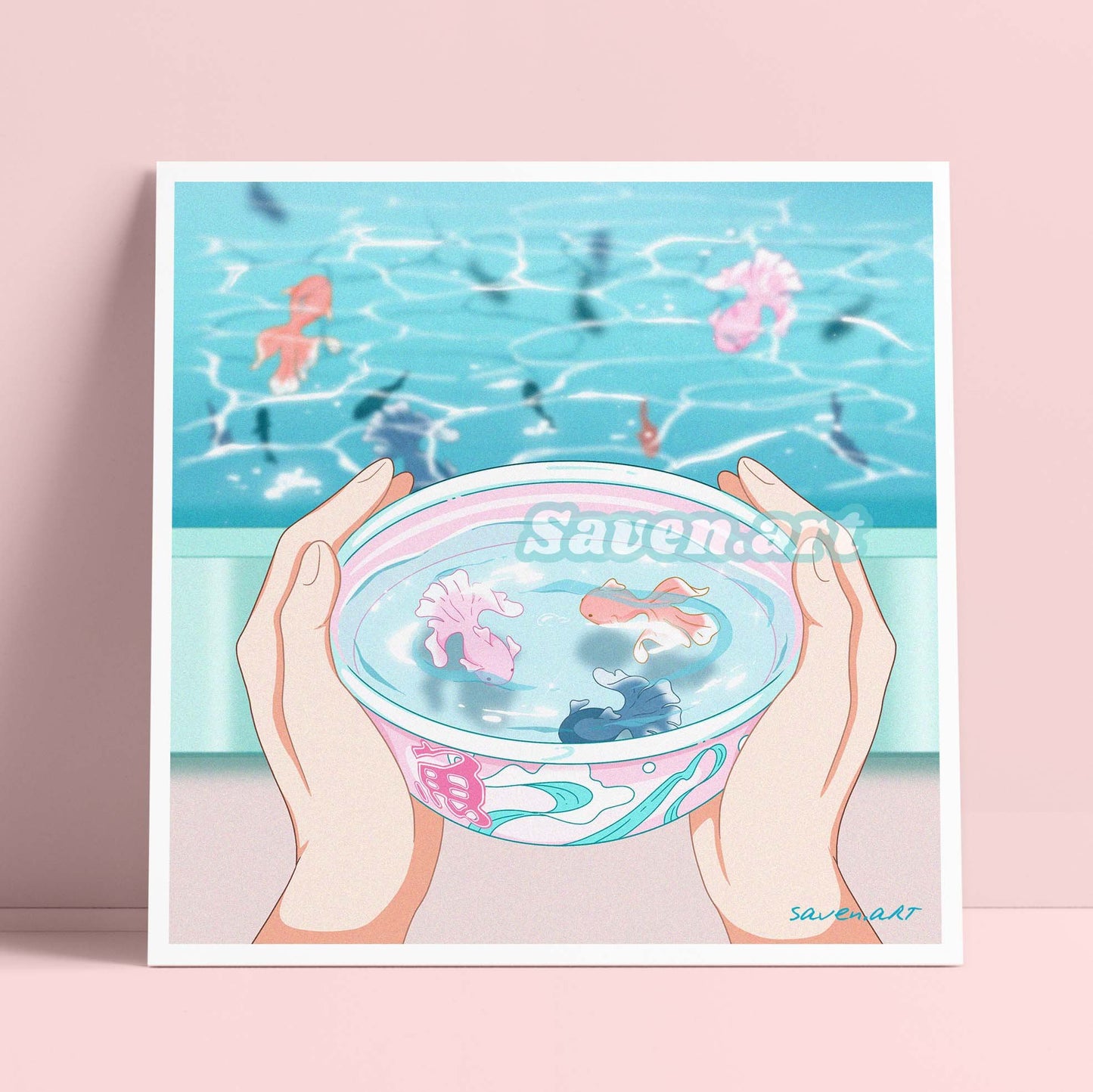Print: Goldfish (Kingyo Sukui)