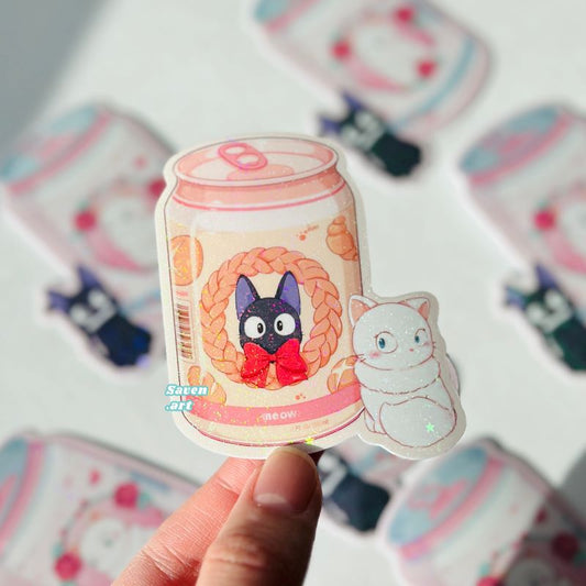 Sticker: Jiji Soda Can