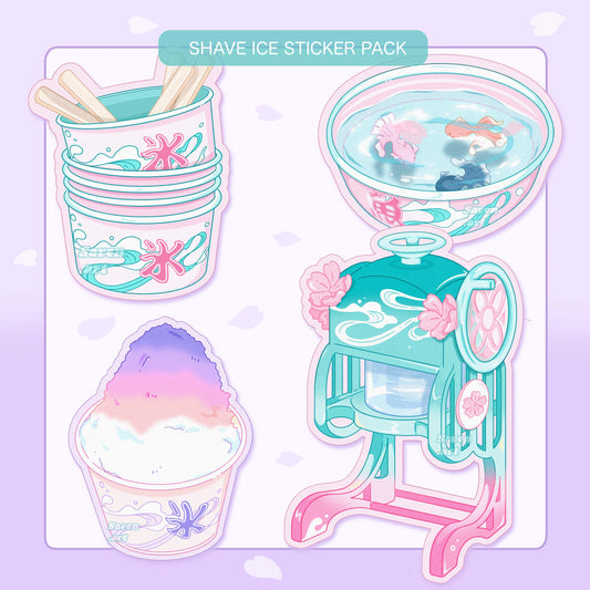 Shave Ice Stickers