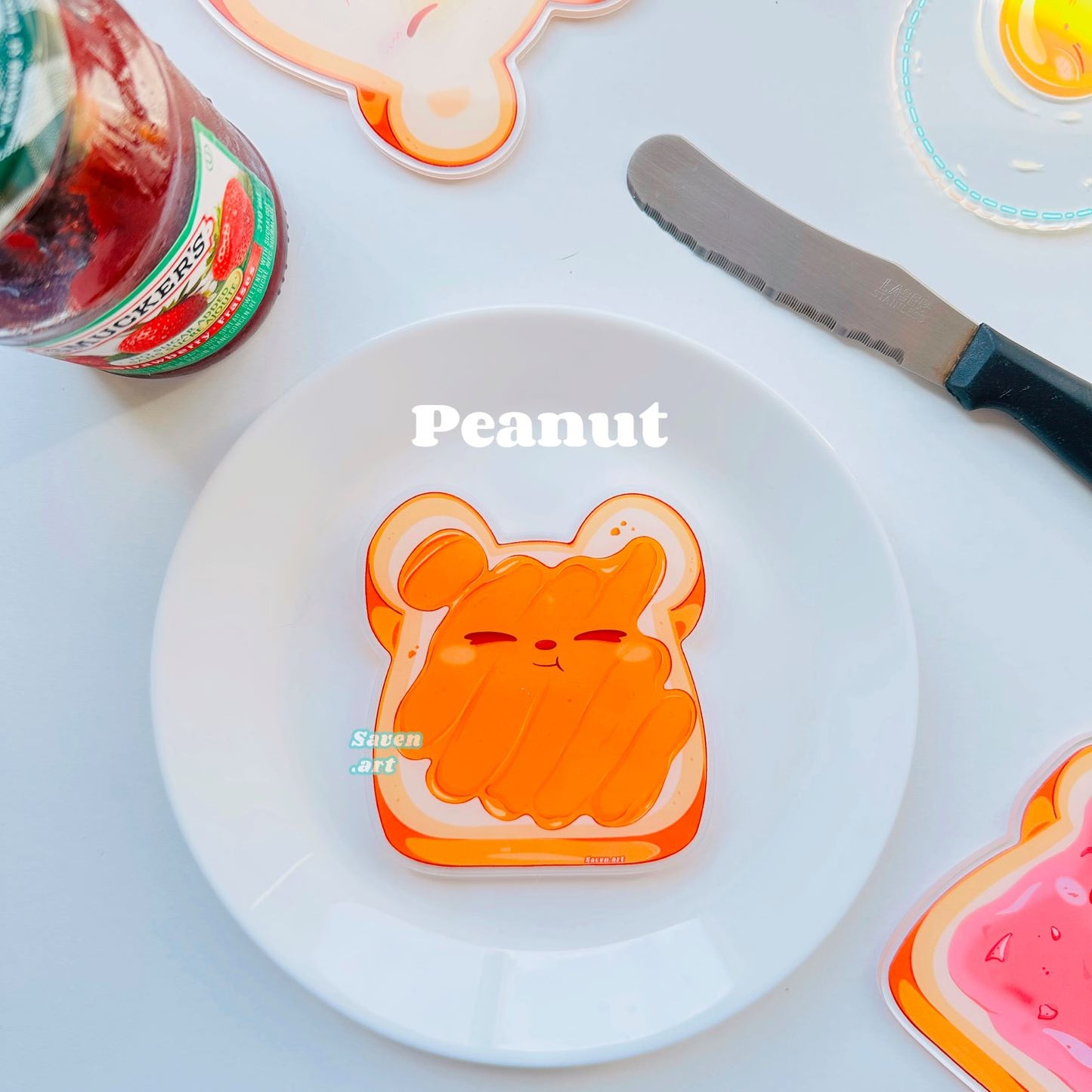 Acrylic Coasters: Beary Toasties