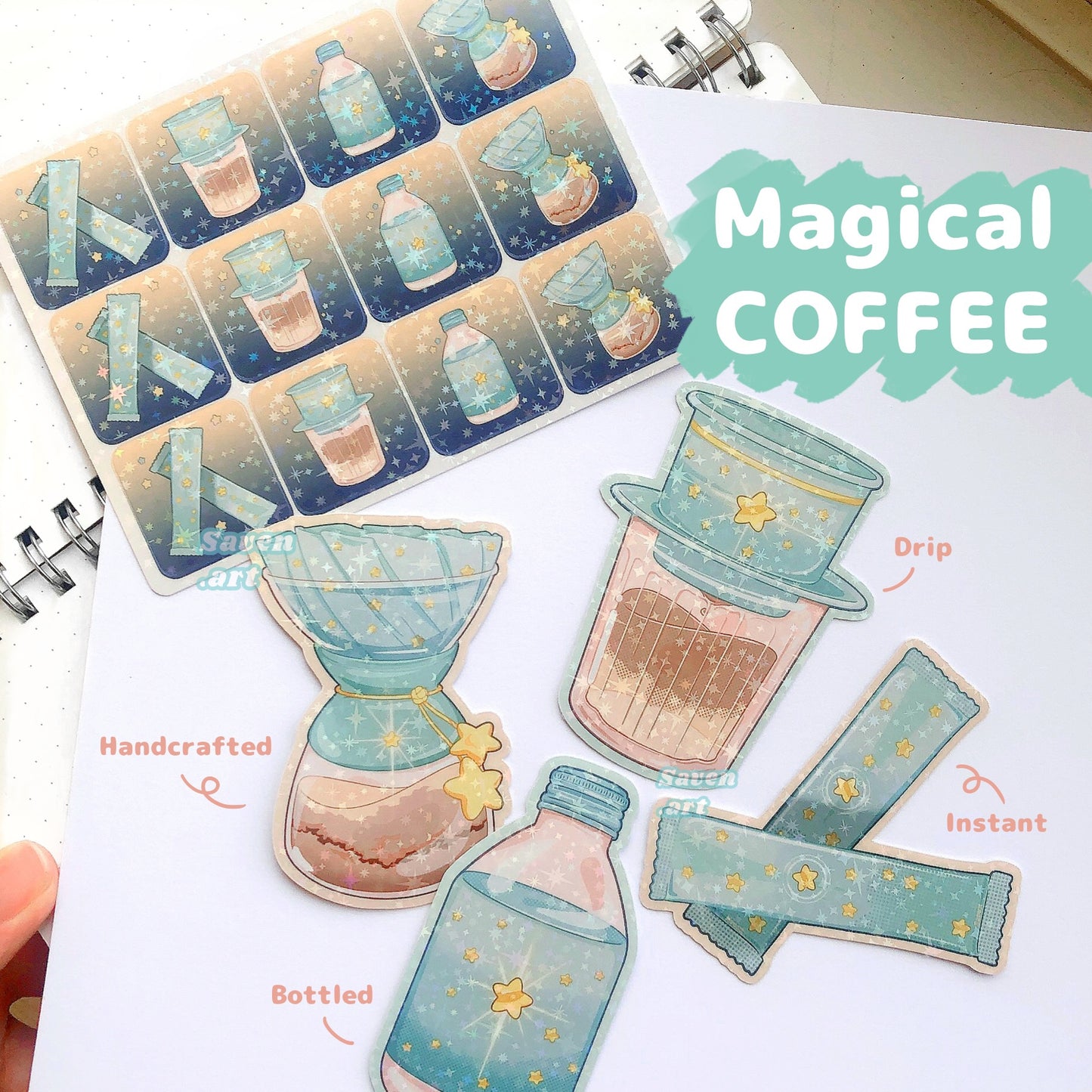 Stickers: Magical Coffee
