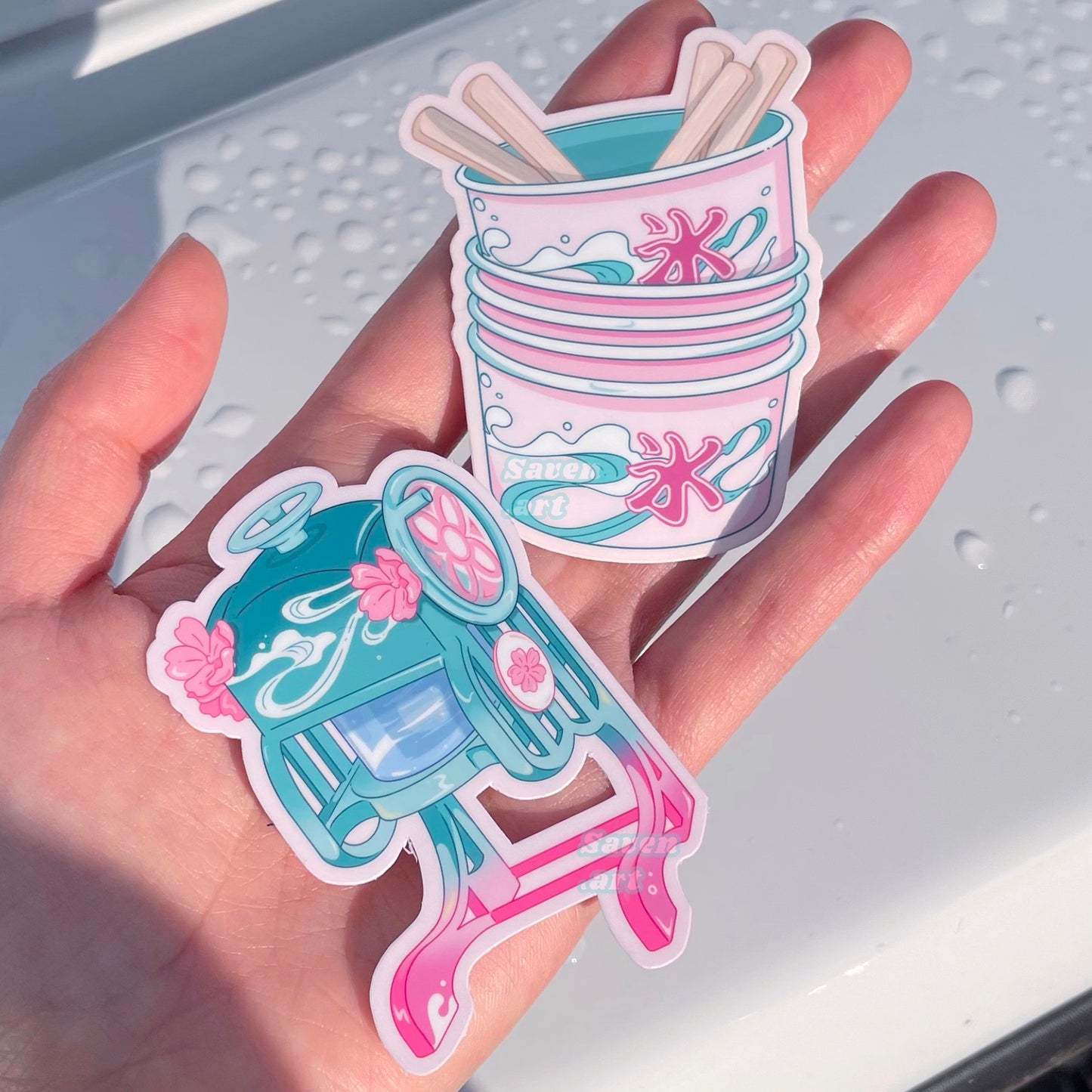Shave Ice Stickers